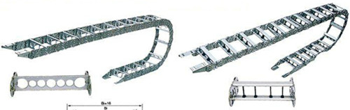 HR-TL65型钢制拖链