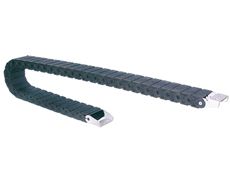 TLS26系列全封闭内开盖拖链（金属接头）