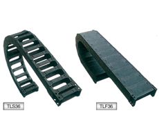 TLS36、TLF36系列普通型工程塑料拖链（金属接头）