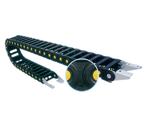 TLS62、TLF62系列新加型工程塑料拖链（金属接头）